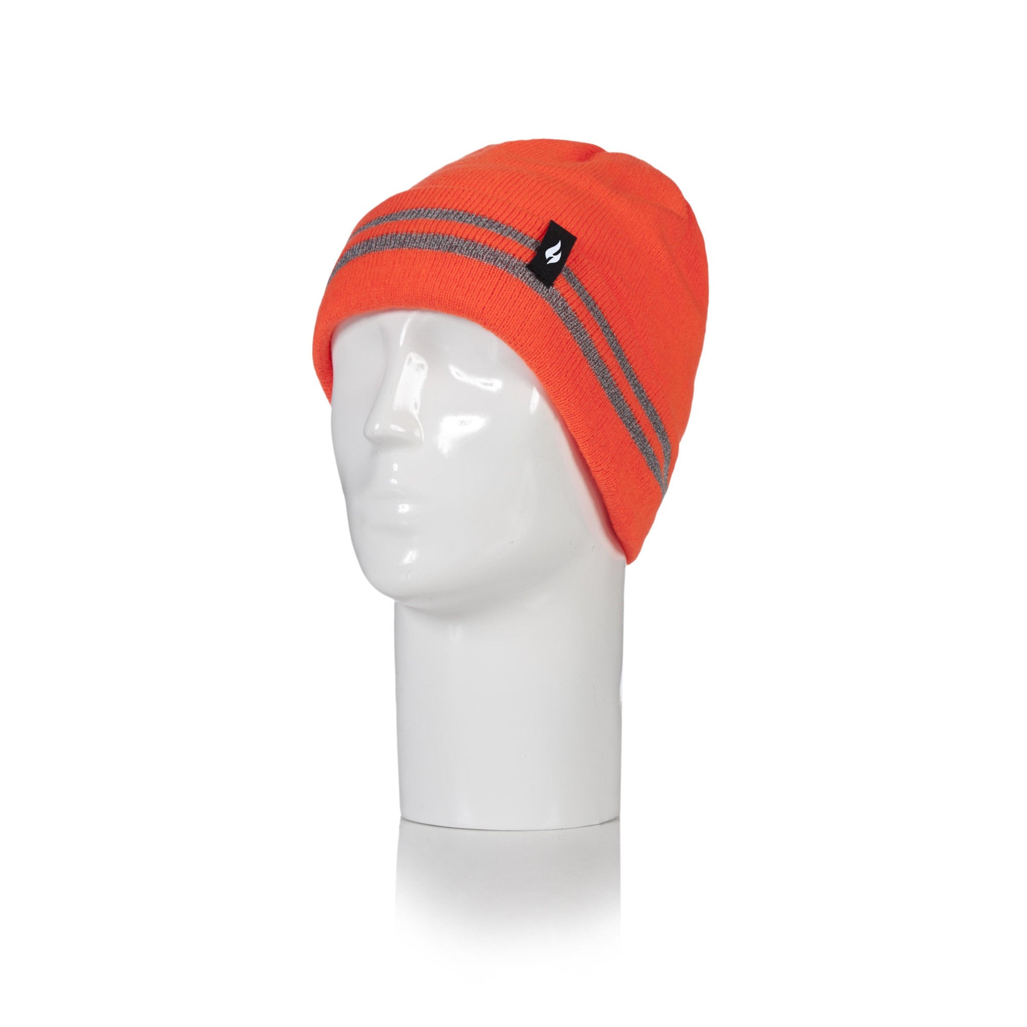 Heat Holders Men's Richard Rollup Hat ReflectStripe Or One Size